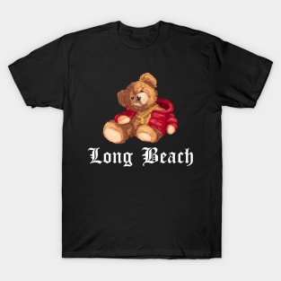 Long beach, old school hip hop music T-Shirt